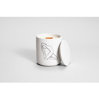 Yoga Soy Candle | Medio Organic Wax Candles in Concrete Vessel Beton Hand Poured Vegan Gift Reusable | Etsy (US)