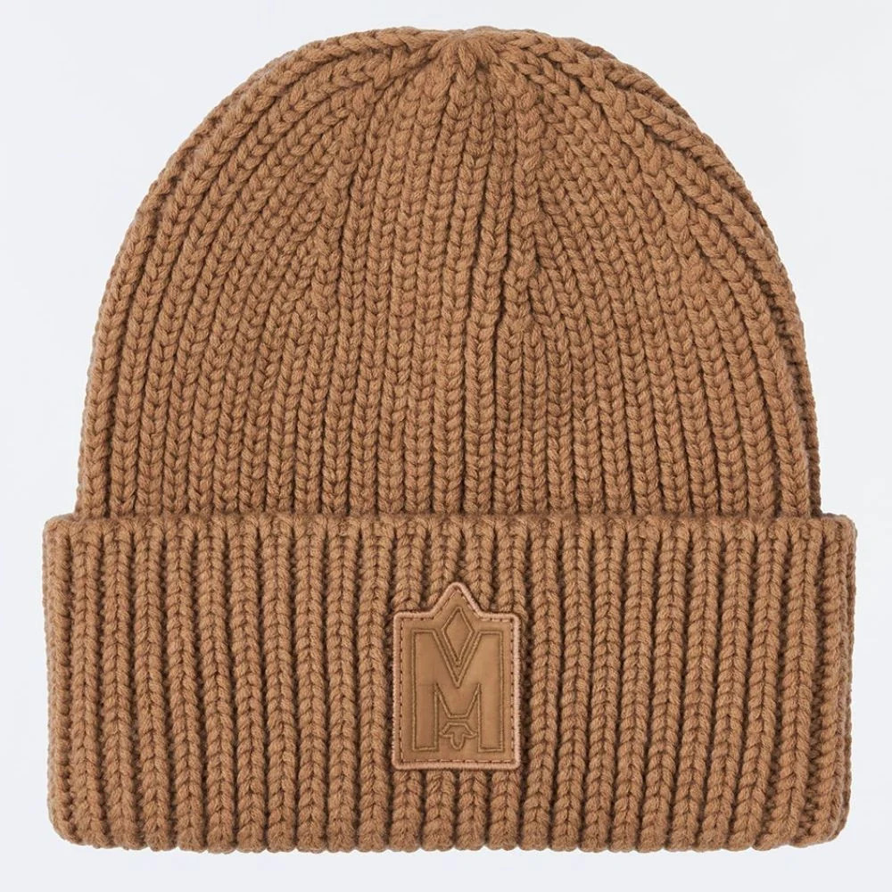 Mackage Women's Jude Wool-Blend Beanie, Light Camel | Shop Simon
