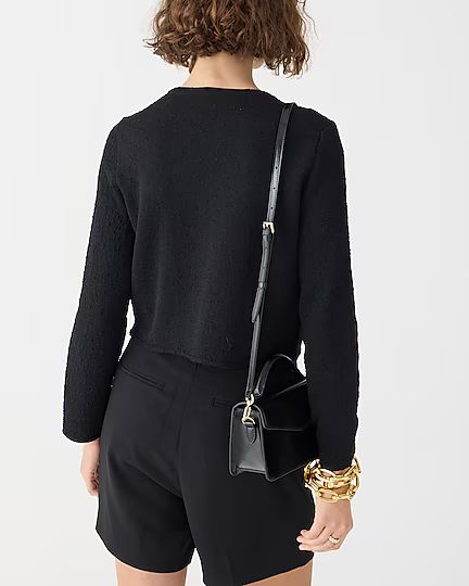 Cropped lady jacket in textured bouclé | J.Crew US