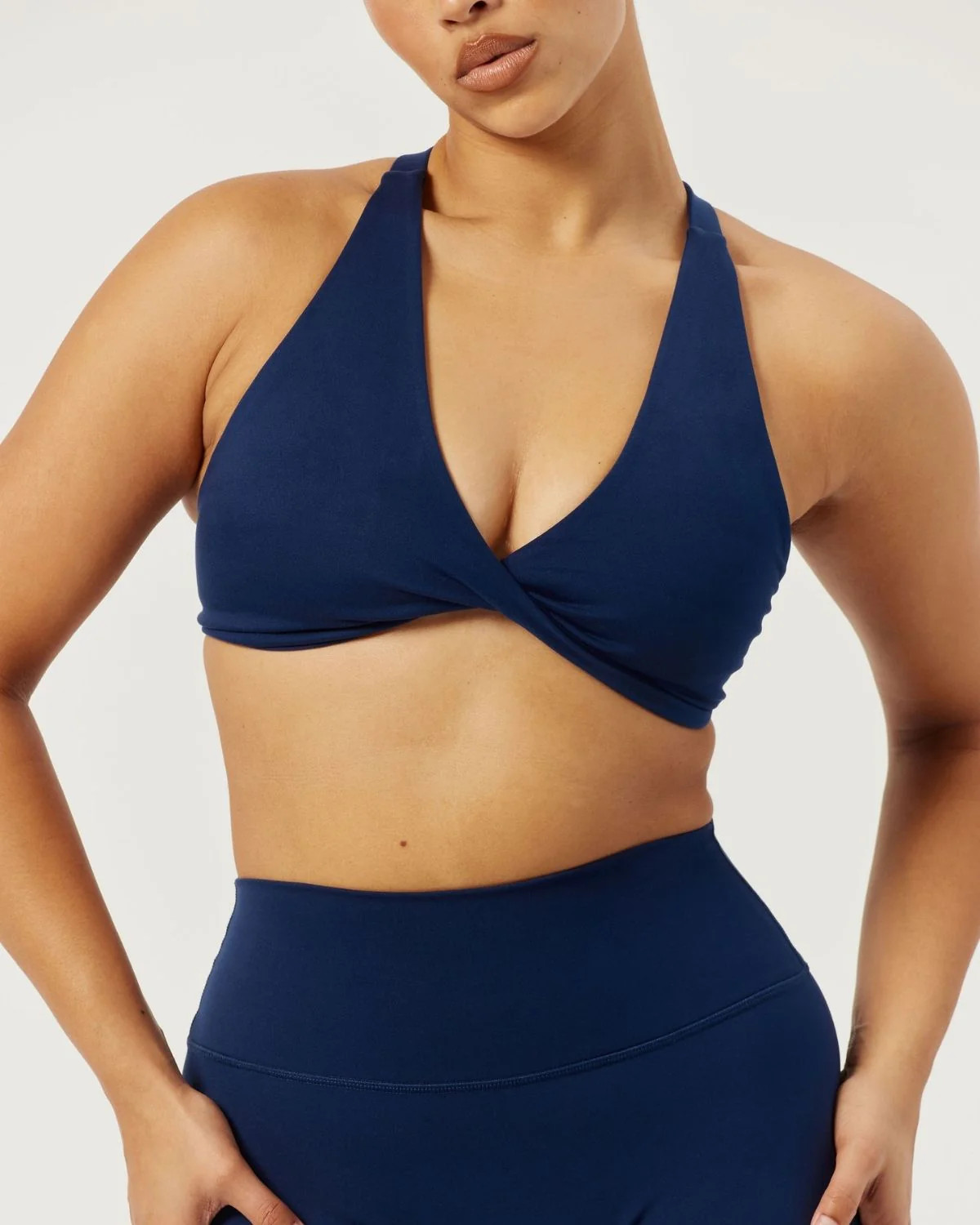 Serenity Scrunch Shorts 4" | Navy | Crop Shop Boutique US