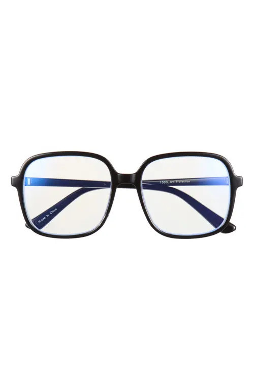 BP. Square Blue Light Blocking Glasses in Black at Nordstrom | Nordstrom