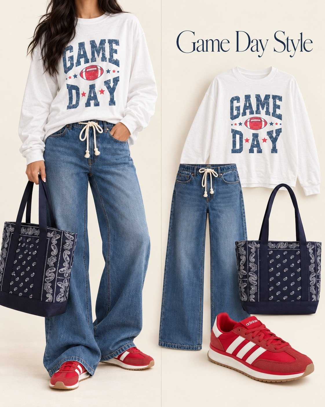 Game Day style with a pop of color! 
Code: Take20 for 20% off *exclusions apply 
@kohls kohls  #kohls #kohlspartner #kohlsfinds