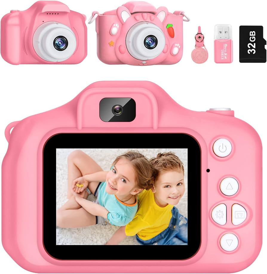 Kids Camera for Boys and Girls, ACIXX Digital Camera for Kids Toy Gift, Toddler Camera Christmas ... | Amazon (US)