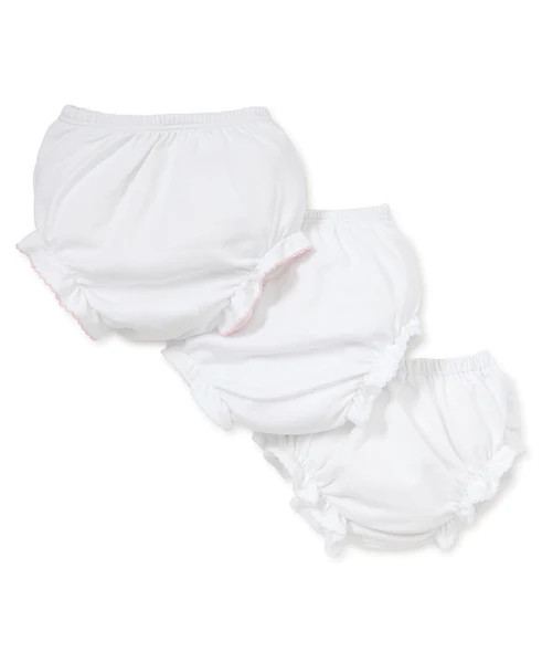 White Kissy Basics Diaper Cover Set | Kissy Kissy