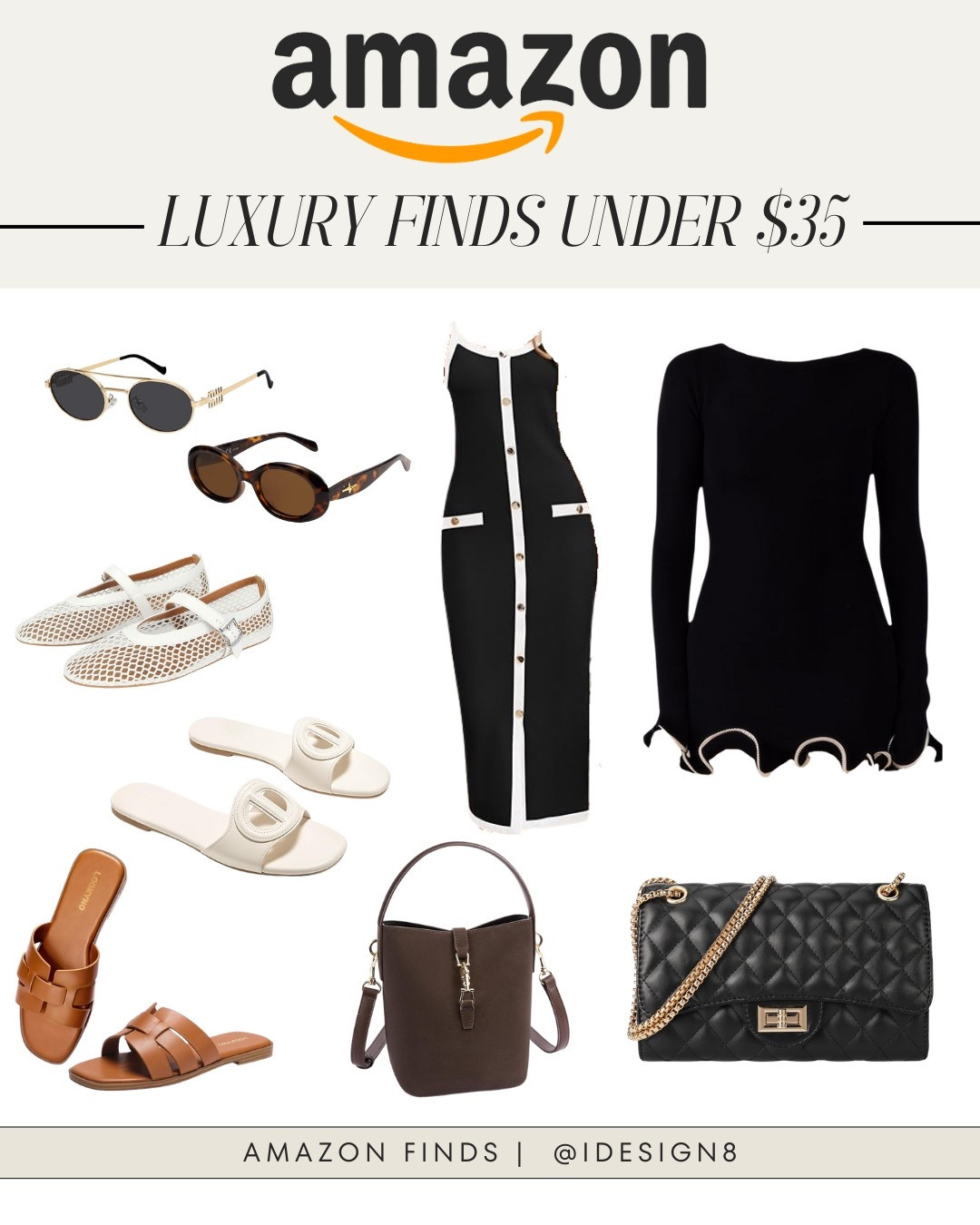 Amazon Luxury Finds Under $35

#amazonfinds #amazonmusthaves

#LTKStyleTip #LTKFindsUnder50 #LTKHome