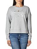 Calvin Klein Jeans womens Calvin Klein Jeans Monogram Long Sleeve Pullover Sweatshirt, Pearl Heather | Amazon (US)