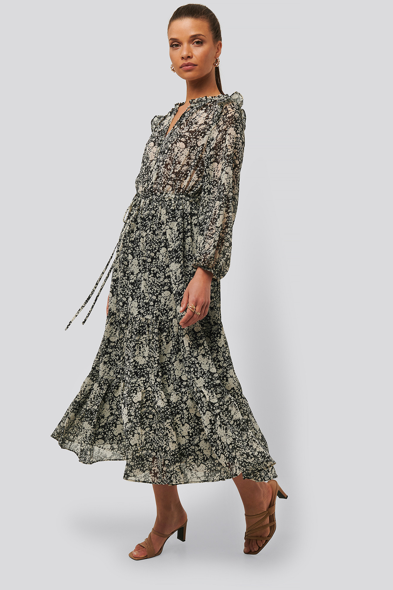 Midikleid Mehrfarbig | NA-KD DE, AT, CH