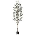 Kazeila Artificial Olive Tree 6FT Tall Faux Silk Plant for Home Office Decor Indoor Fake Potted T... | Amazon (US)