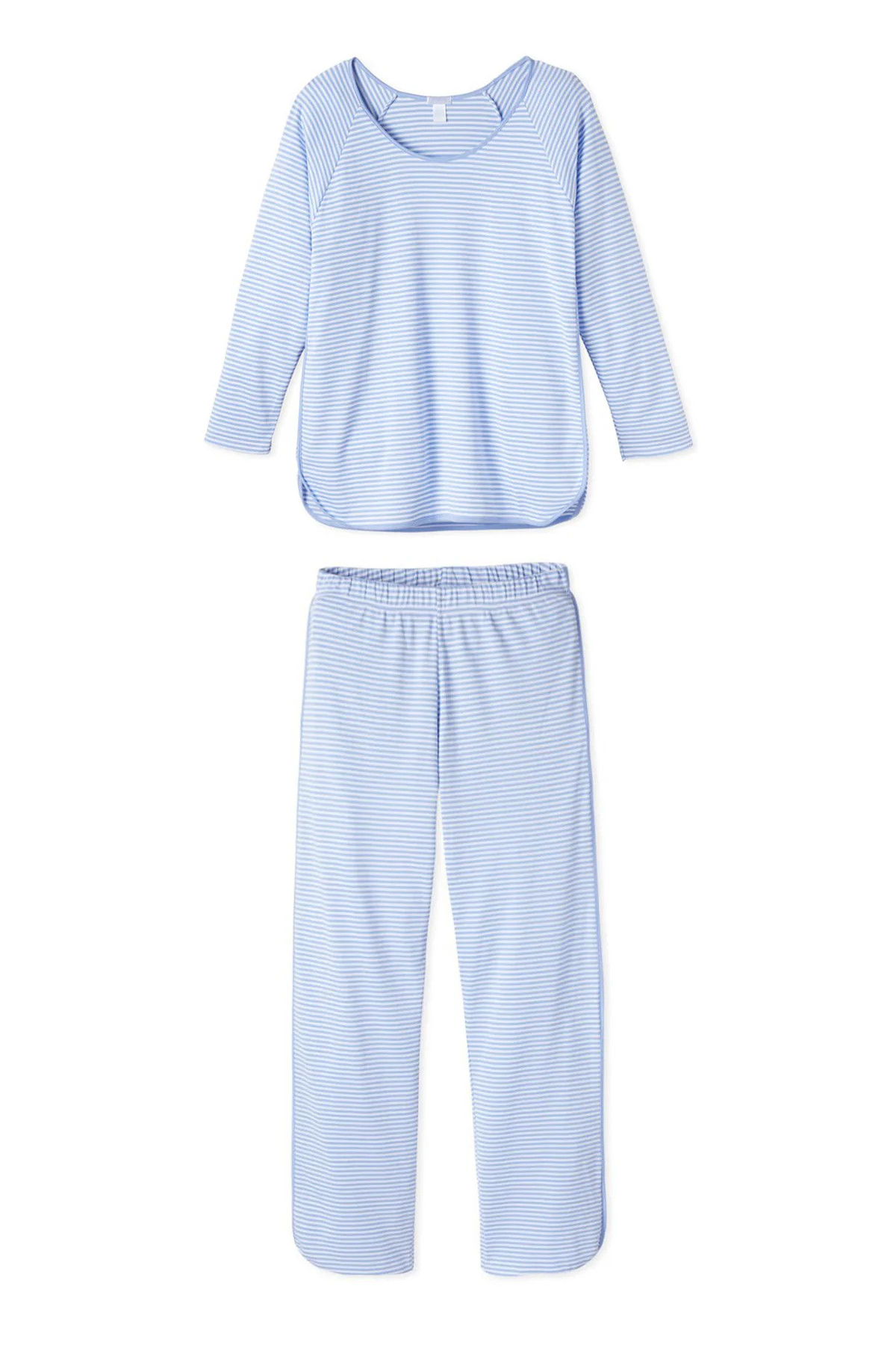 Pima Long-Long Set in Hydrangea | Lake Pajamas