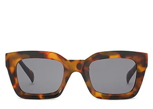 Tahiti Tortoiseshell Chunky Square Sunglasses | Jewel Boutique