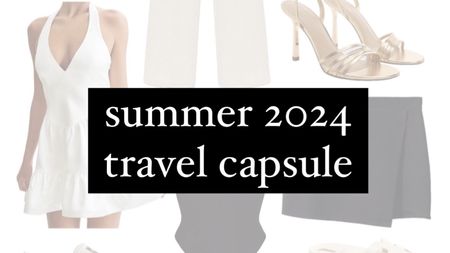 SUMMER 2024 TRAVEL CAPSULE WARDROBE🖤

I’ve been reading your requests and travel is a common theme- to keep it simple, here’s a list of 16 must haves for cute and functional on-the-go looks for your trips!

These pieces mix and match beautifully and all are in a reasonable price range. I’ll upload a few styling ideas as well.🖤

#LTKStyleTip #LTKItBag #LTKSaleAlert