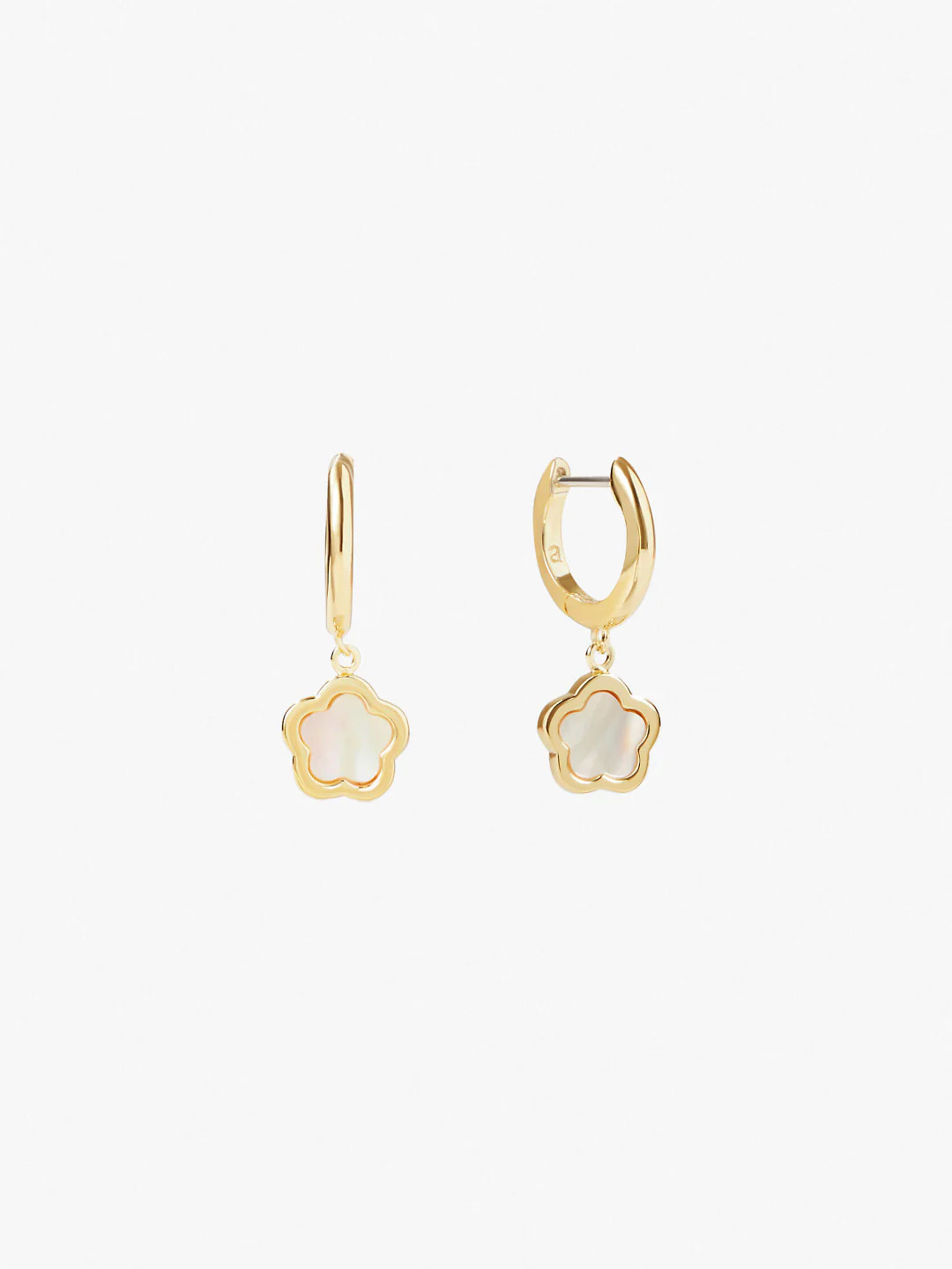 Mother of Pearl Hoop Earrings - Blisse | Ana Luisa