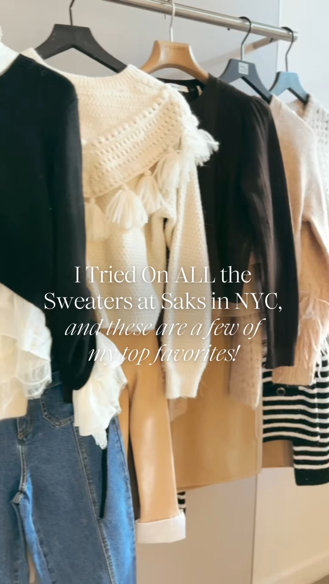 Standout sweaters from the @saks flagship store in NYC! 

🎁 Use Code: BFRIGCSF:
• Spend $150, Get a $75 Gift Card
• Spend $500, Get a $125 Gift Card
• Spend $1,000, Get a $250 Gift Card
• Spend $3,000, Get a $750 Gift Card

#saks #sakspartner

#LTKCyberWeek #LTKSaleAlert