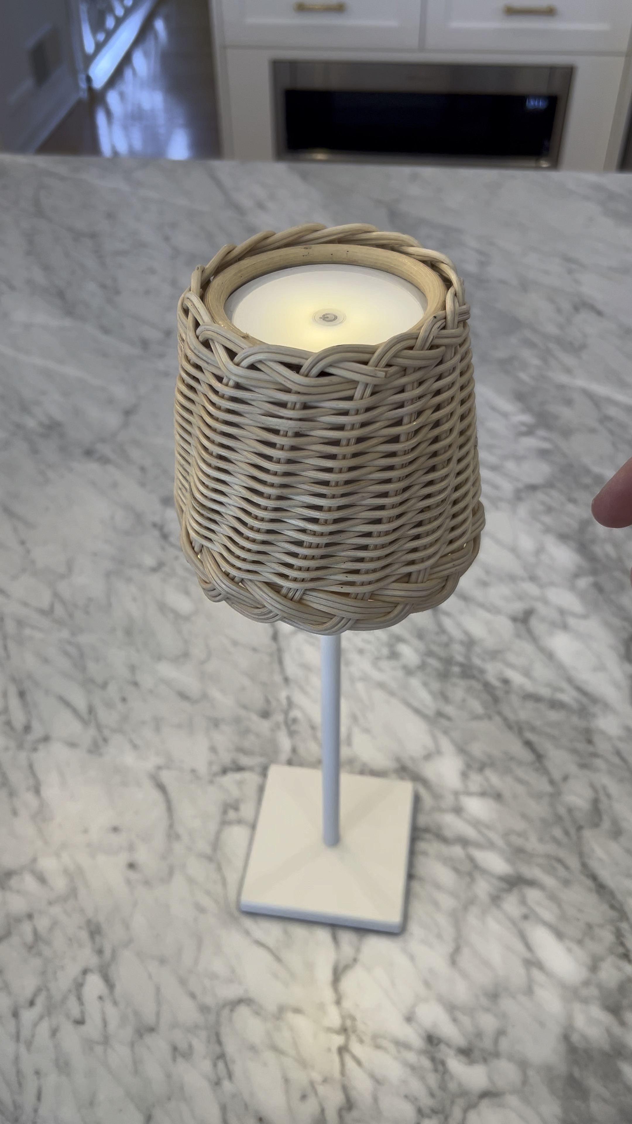 Bestselling cordless rechargeable lamps with wicker lamp shade both on sale! 

#LTKhome