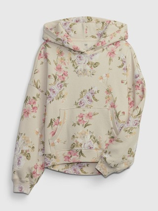 Gap × LoveShackFancy Kids Floral Relaxed Logo Hoodie | Gap (US)