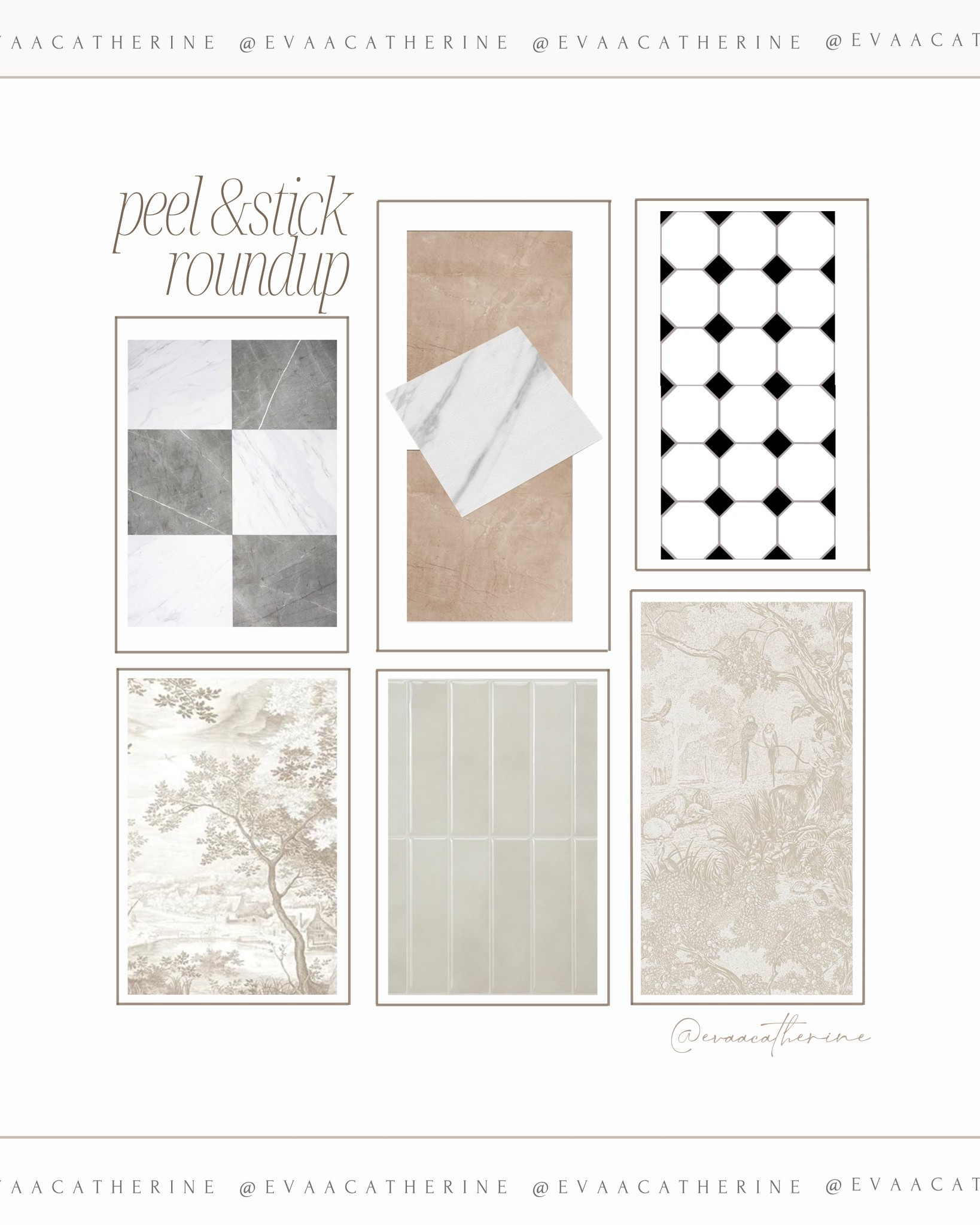 this isn’t custom tile… it just looks like it

i swear peel & stick has gotten too good. i used to avoid it completely, but this changed my mind — the texture, the tone, the way it catches light… it actually passes for the real thing.

if you’ve been wanting that high-end tile look without the commitment (or the demo), this is such an easy way to transform a space in a weekend

comment TILE and i’ll send you the exact ones i used.

#homedecor #peelandsticktile #diyhomeprojects #interiordesignideas #neutralhome
peel and stick tile, renter friendly diy, home decor ideas, affordable home upgrades, luxury look for less, tile transformation, budget home makeover, neutral aesthetic home, marble tile look, checkerboard tile floor, easy diy projects, modern classic home, home styling ideas, interior inspo, diy renovation





#LTKHome