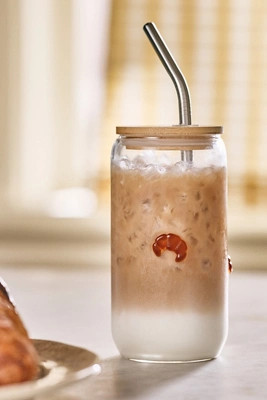 The Icon Juice Glass Tumbler with Lid | Anthropologie (US)