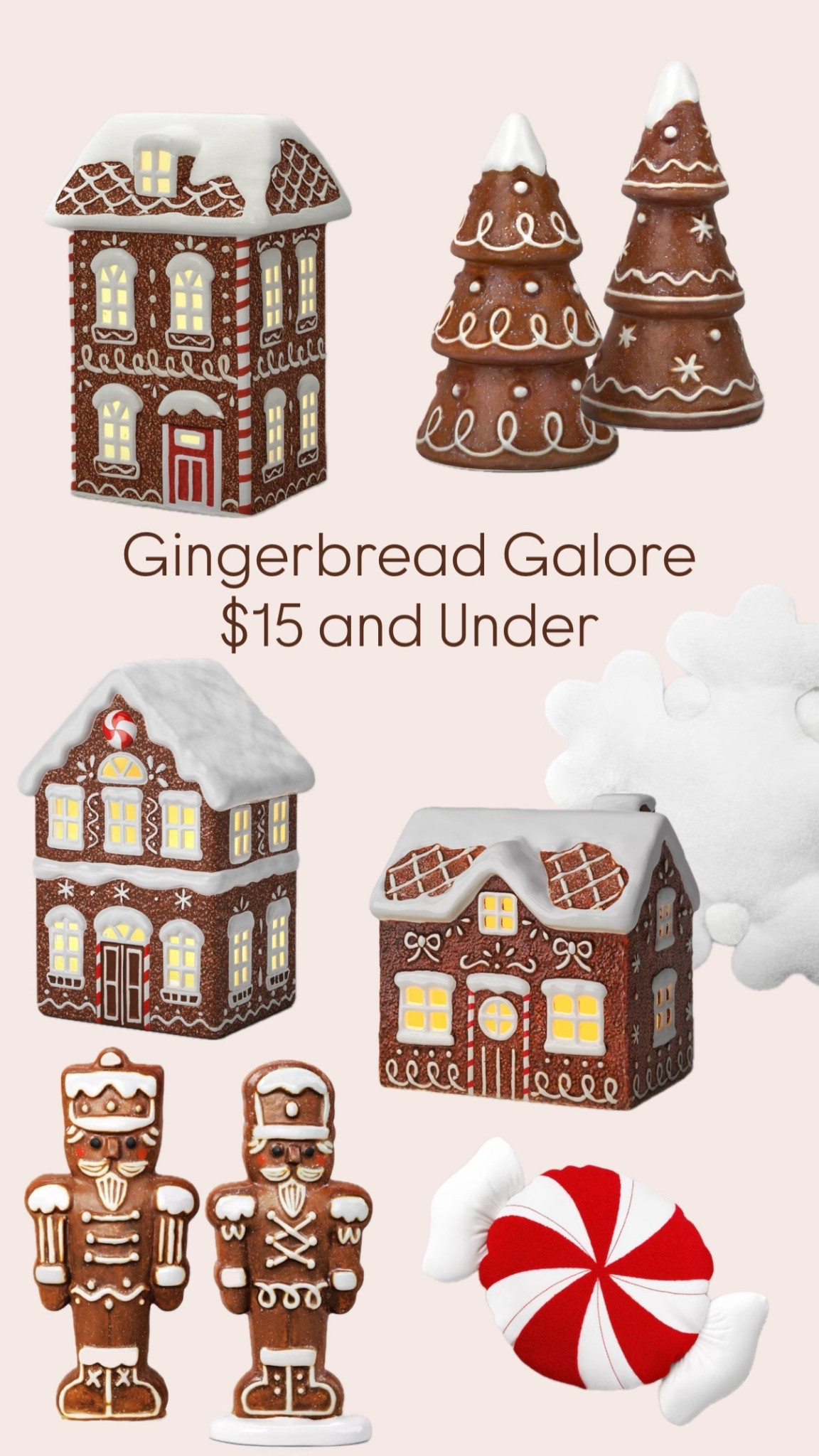 Gingerbread $15 and under! 

#LTKSeasonal #LTKHoliday #LTKHome