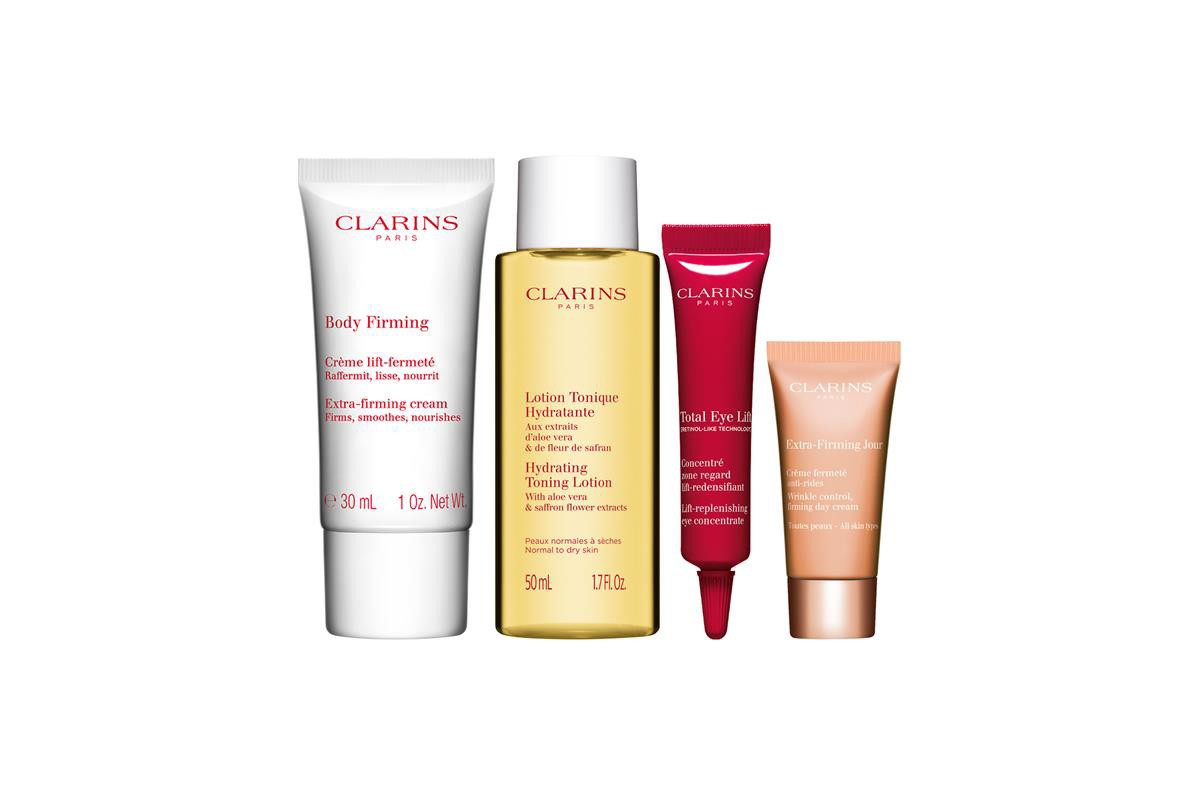 Free 4-Pc. gift with $75 Clarins purchase ($104 value) - 4-Pc. gift | Macy's