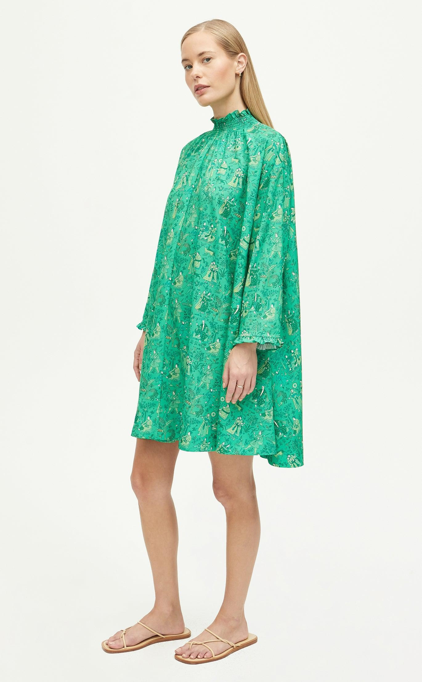 Rhode Priya Dress | Romance Green | THE YES | THE YES