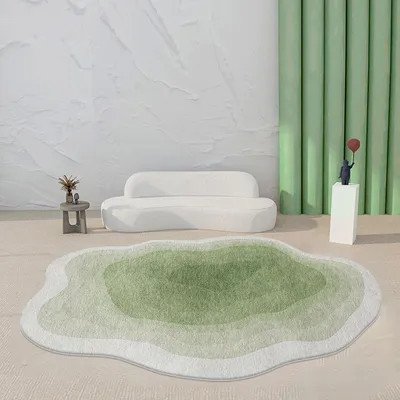 1pc Gradient Irregular Carpet for Living Room and Bedroom - Non-Slip, Washable, and Plush Rug for... | Temu Affiliate Program