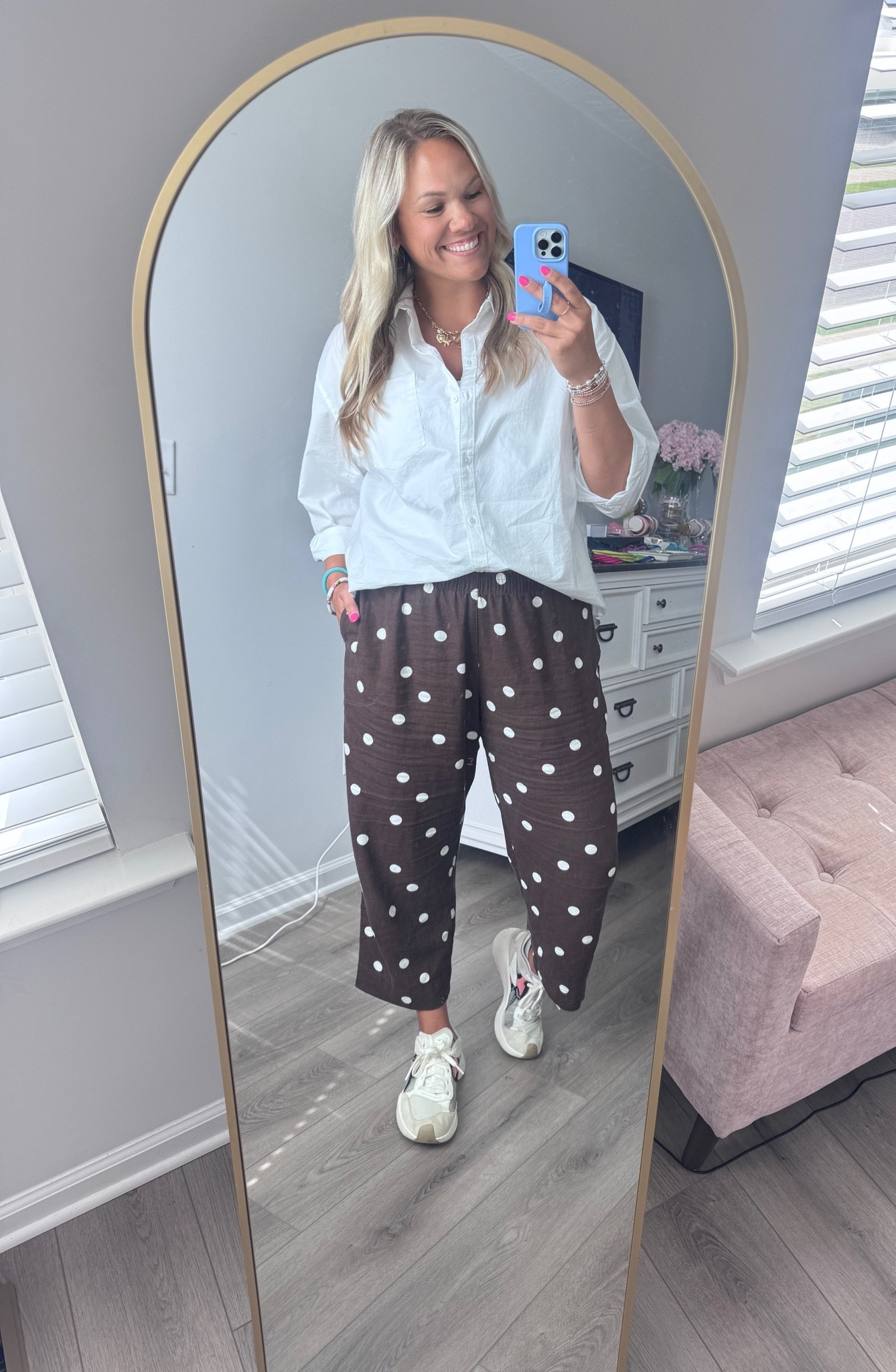 Linen pants and a button up all summer long 🐚🌾🤎 and brown! 

The ultimate beach fit that doubles as a work fit 😎

Beach | linen pant | coastal look | beach vibes | summer | snappy casual | teacher style

#LTKTall #LTKMidsize #LTKPlusSize