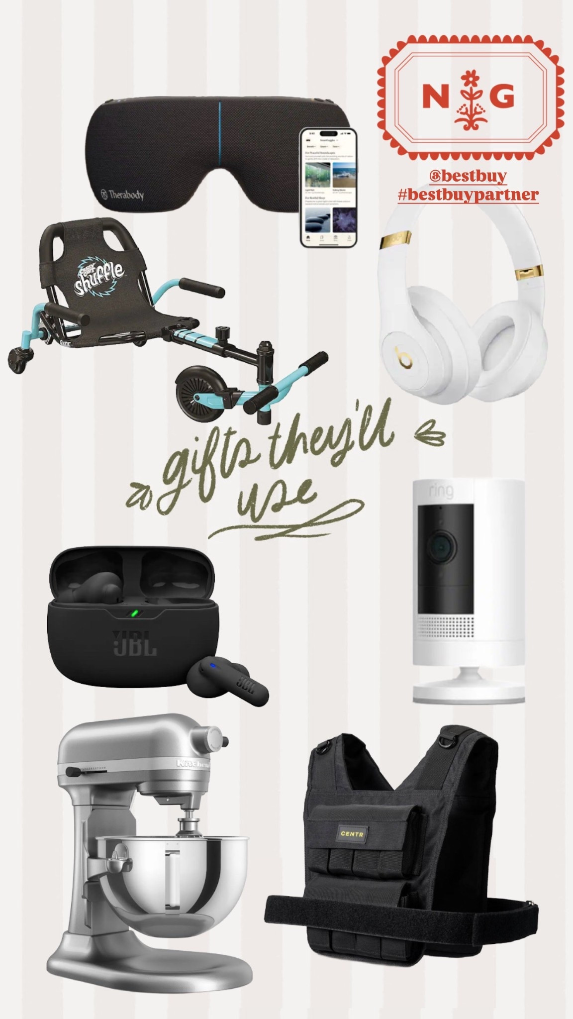 #BestBuyPartner Best Buy gift ideas! Best Buy has the top gifts for everyone on your list this holiday season. Shop the top gifts from @bestbuy!
