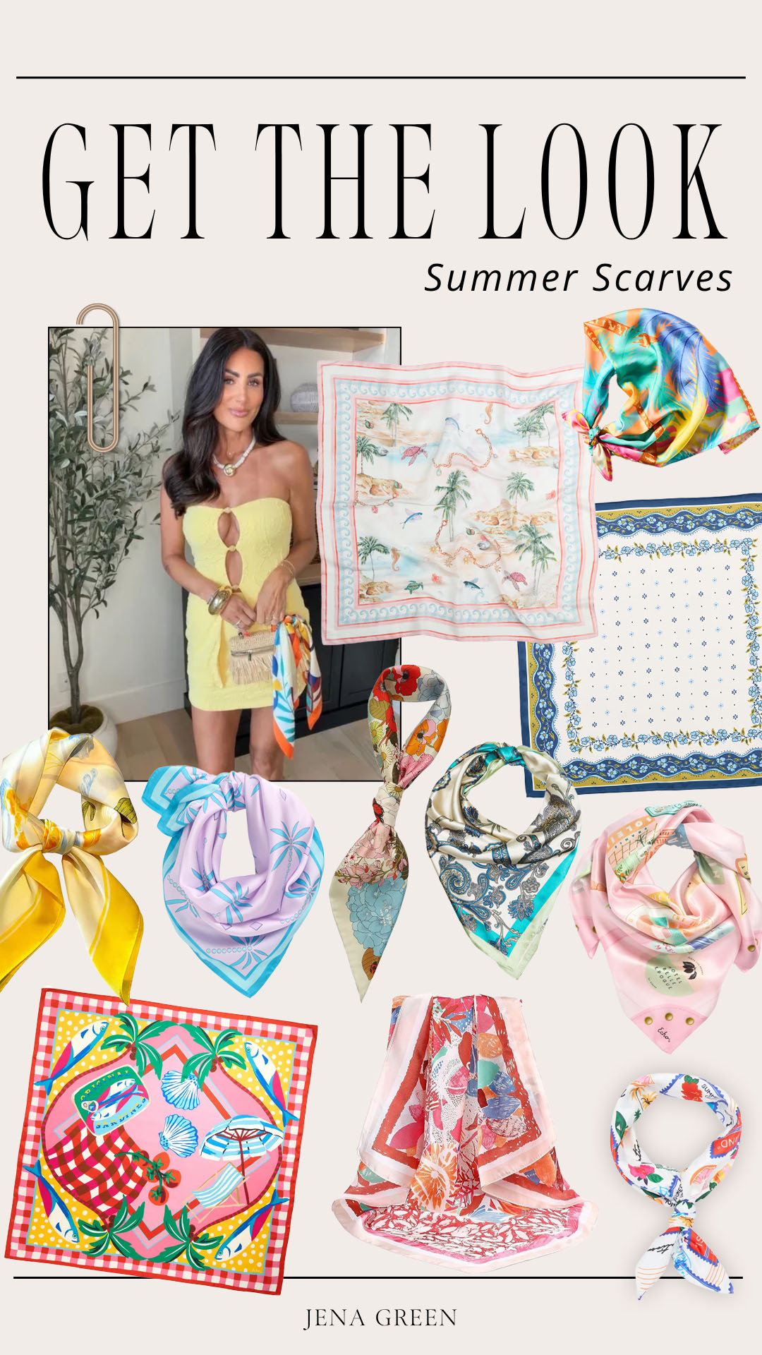Summer Scarves | Summer Scarf | Summer Fashion | Summer Trends 

 #LTKootd #LTKSeasonal
