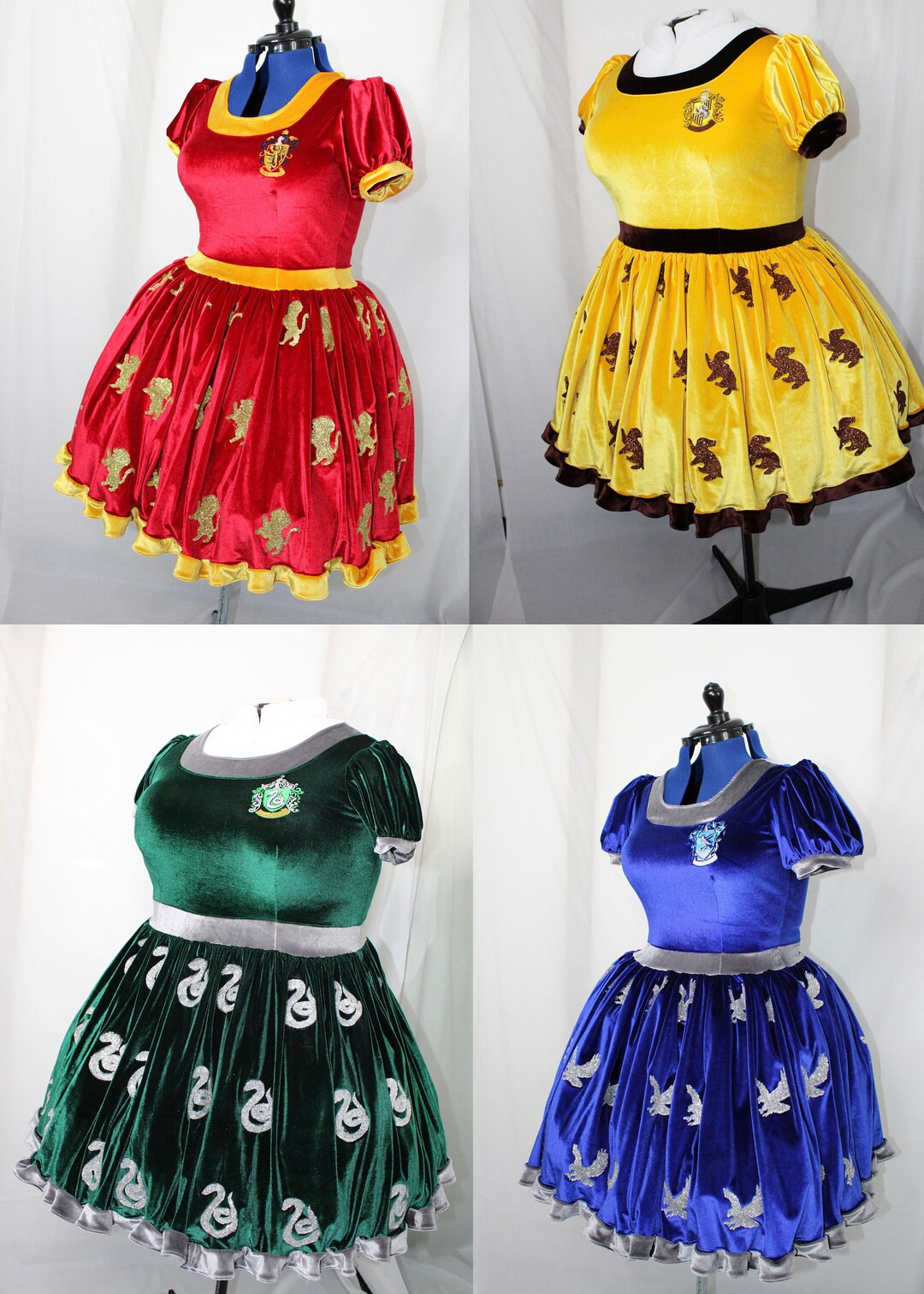 Wizard School Inspired Glittery Cupcake Dresses - Etsy | Etsy (US)