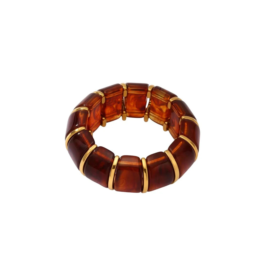Lennon Bangle - Tortoise | Accessory Concierge