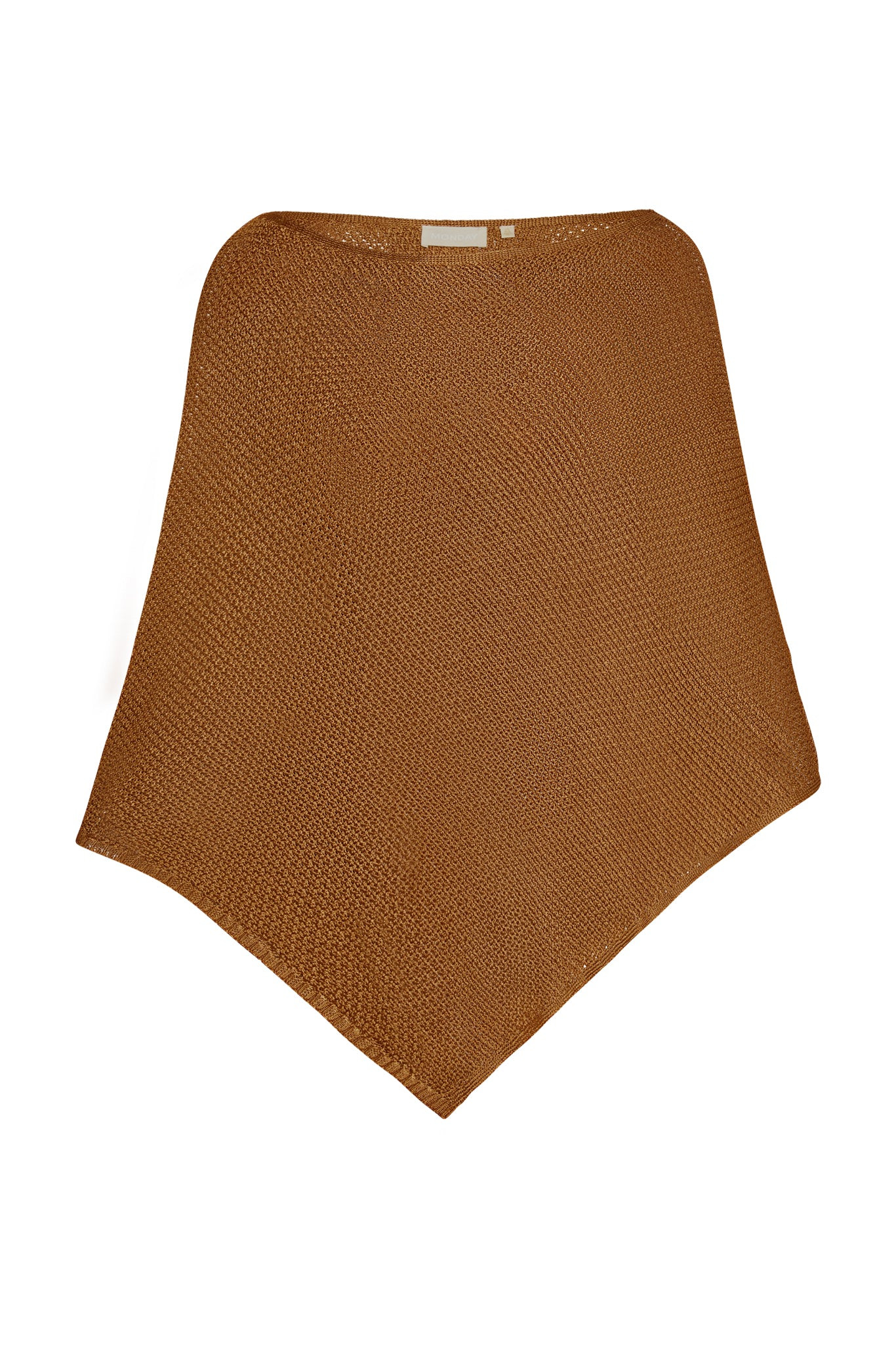 Dominica Poncho - Caramel Treble Knit - Caramel Treble Knit / M/L | Monday Swimwear