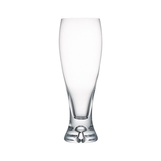 Direction 17 oz. Pilsner Beer Glass | Crate & Barrel