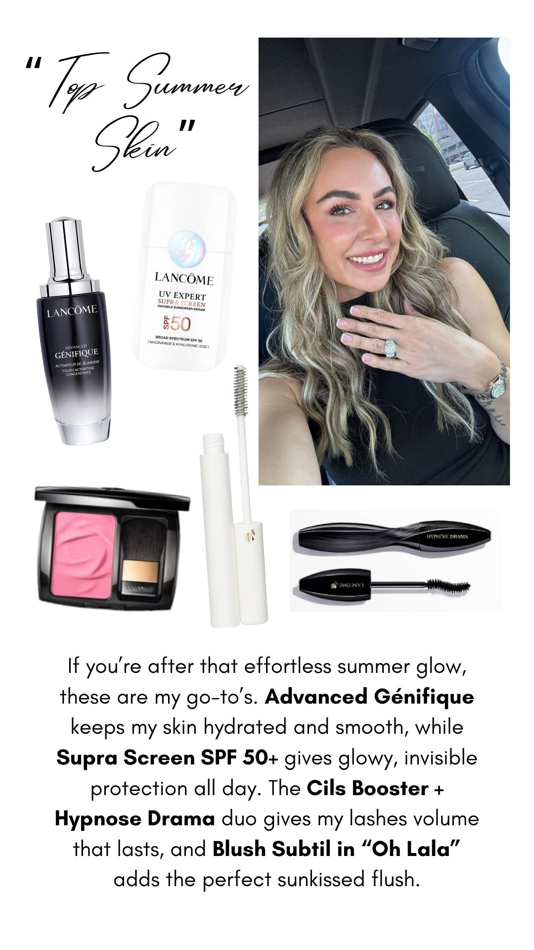 Summer favorites with Lancome beauty!!! In Charlotte NC? Our Masterclass is coming up on June 26th! Here’s some of our favs! 

#LTKSummerEdit #LTKBeauty #LTKSeasonal