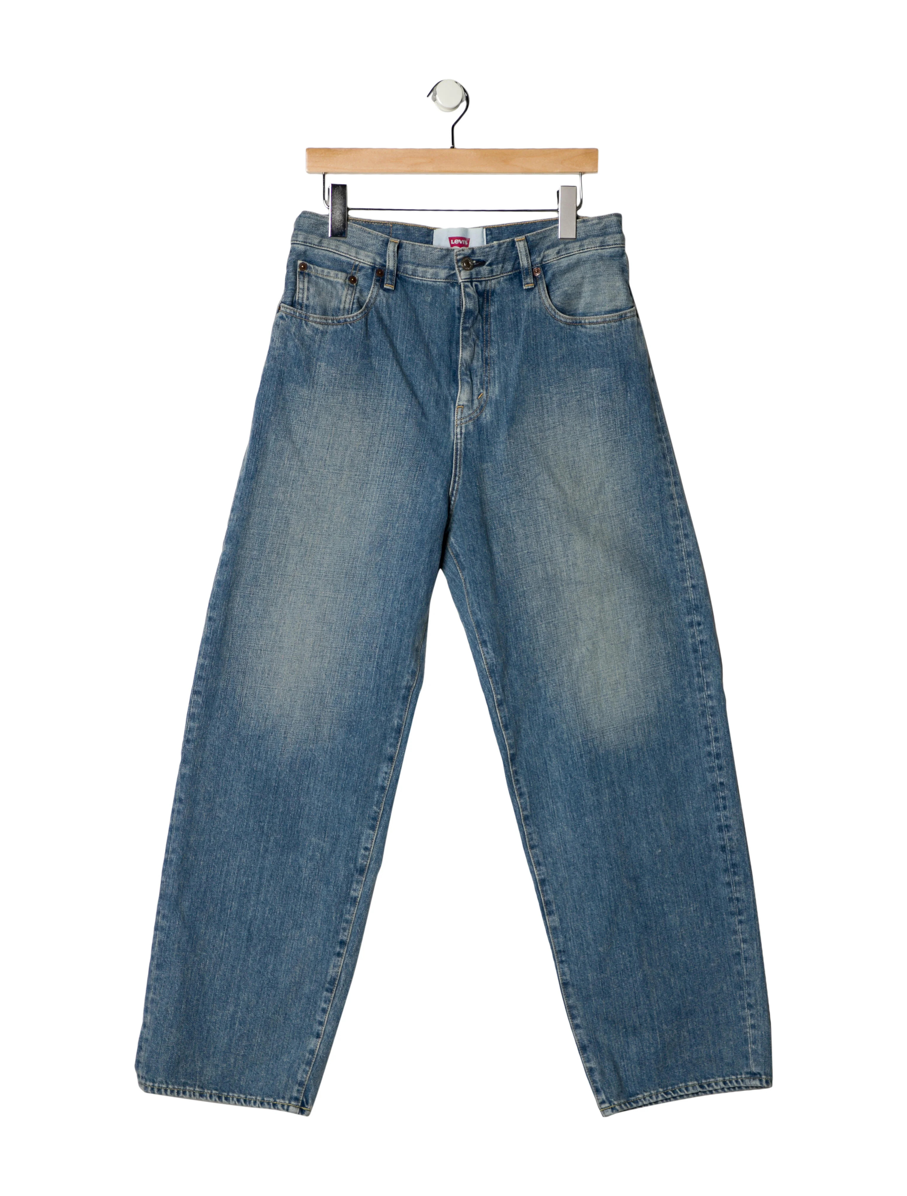 High-Rise Wide Leg Jeans | The RealReal