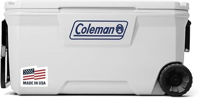 Coleman Marine Cooler with Fully Insulated UV Guard Lid & Body, Keeps Ice for 3+ Days, Great for ... | Amazon (US)