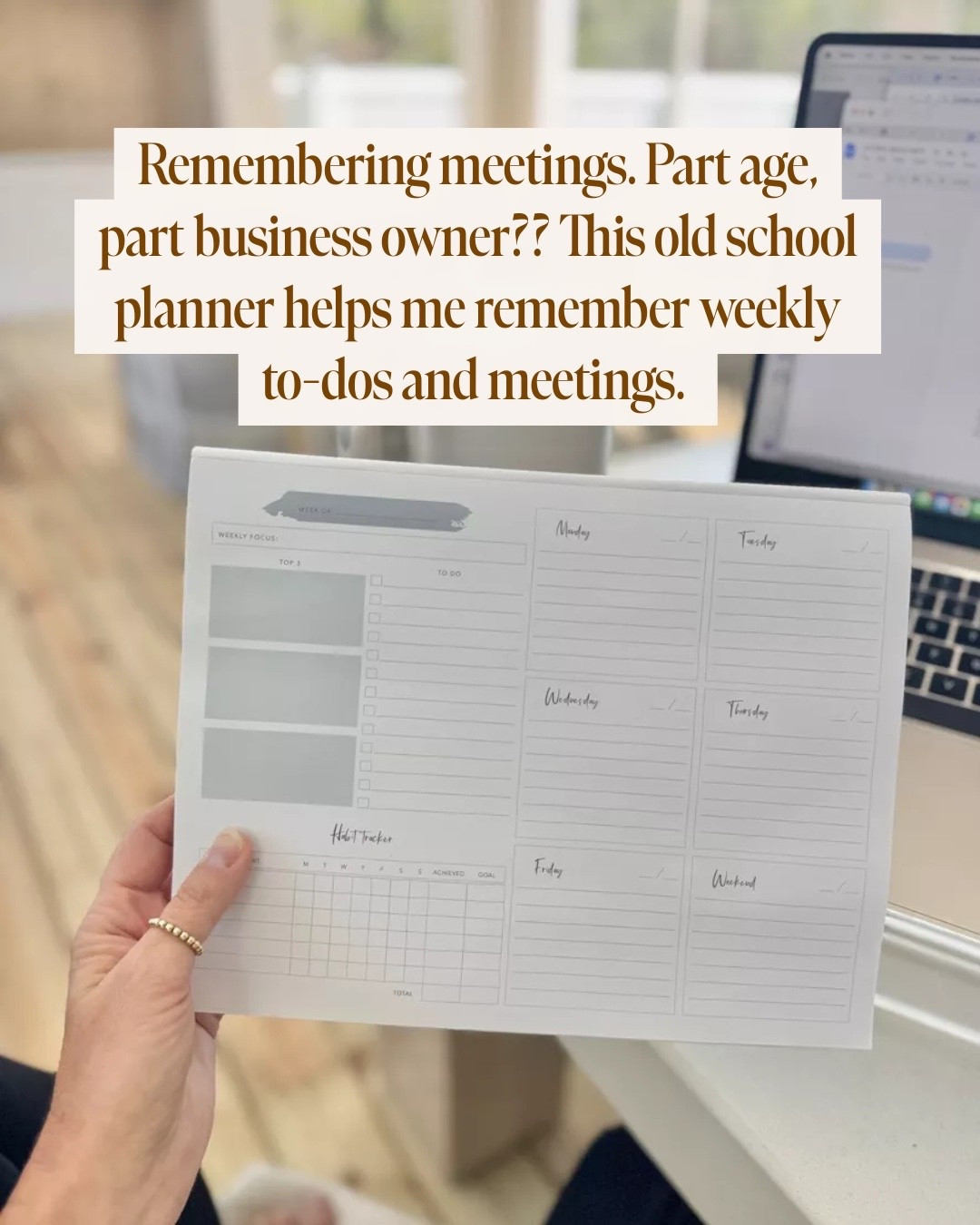 My favorite old school planner that helps keep me on track 🙌🏻🙌🏻

#LTKselfcare #LTKmomlife