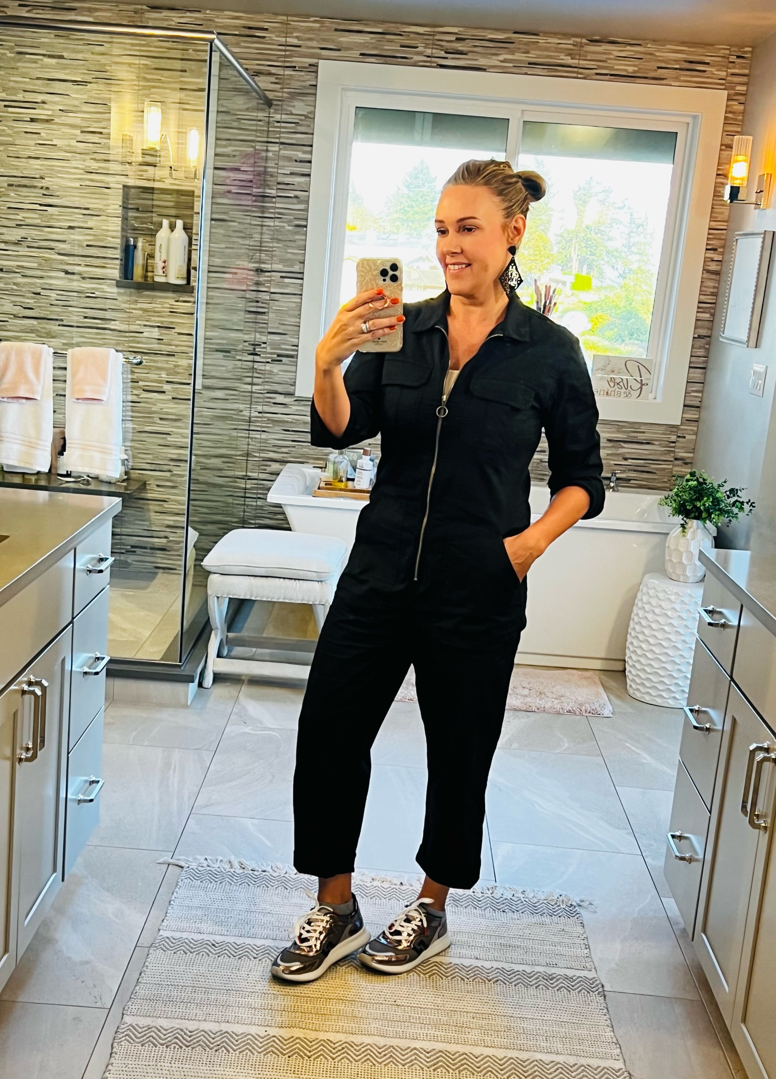 Pistola Jumpsuit from Evereve
Runs big I’m in an extra small


#LTKworkwear #LTKtravel #LTKSeasonal