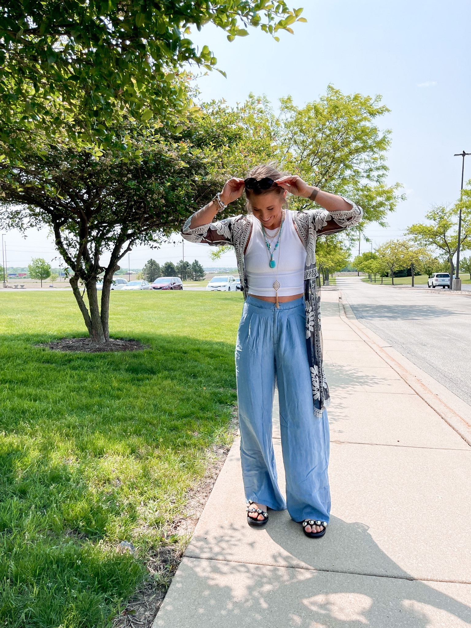 Celebrating my middle child’s last year of preschool in beautiful 64 degree weather | Amazon style | Mom Fashion | Spring outfit | boho outfits 

#amazonfashion #boho #widelegpants #springstyle #ootd 


#LTKshoecrush #LTKstyletip #LTKunder50