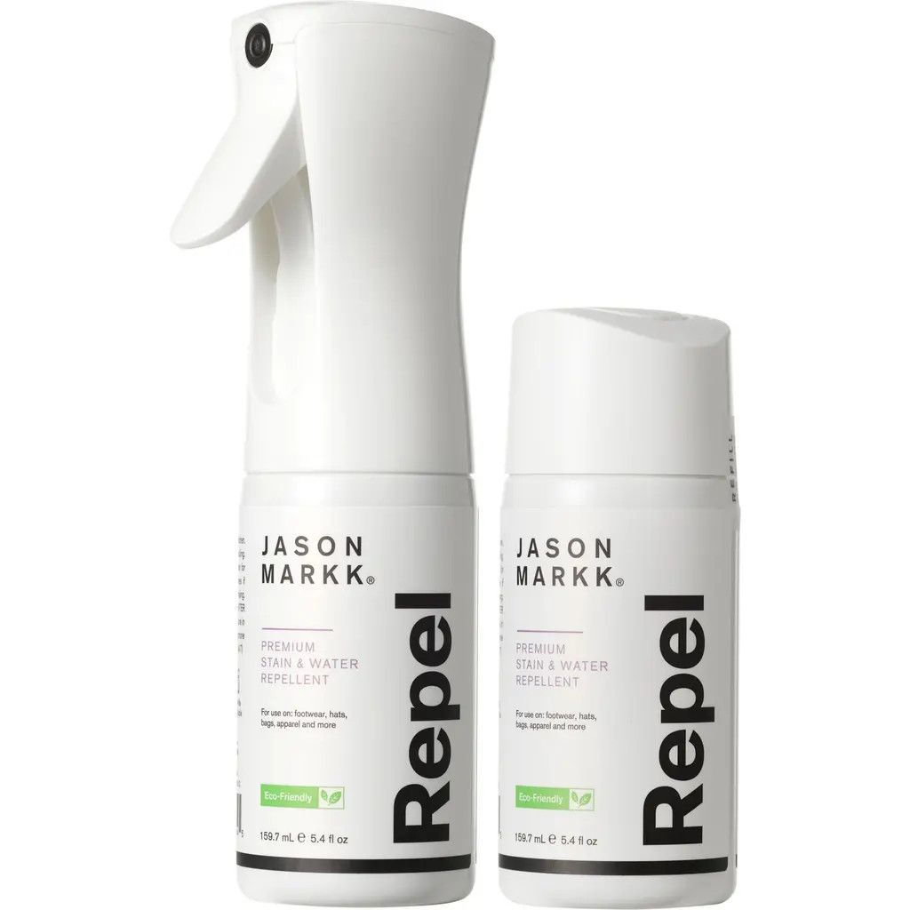 Jason Markk Shoe Stain & Water Repellent Spray & Refill Bundle in Purple at Nordstrom | Nordstrom