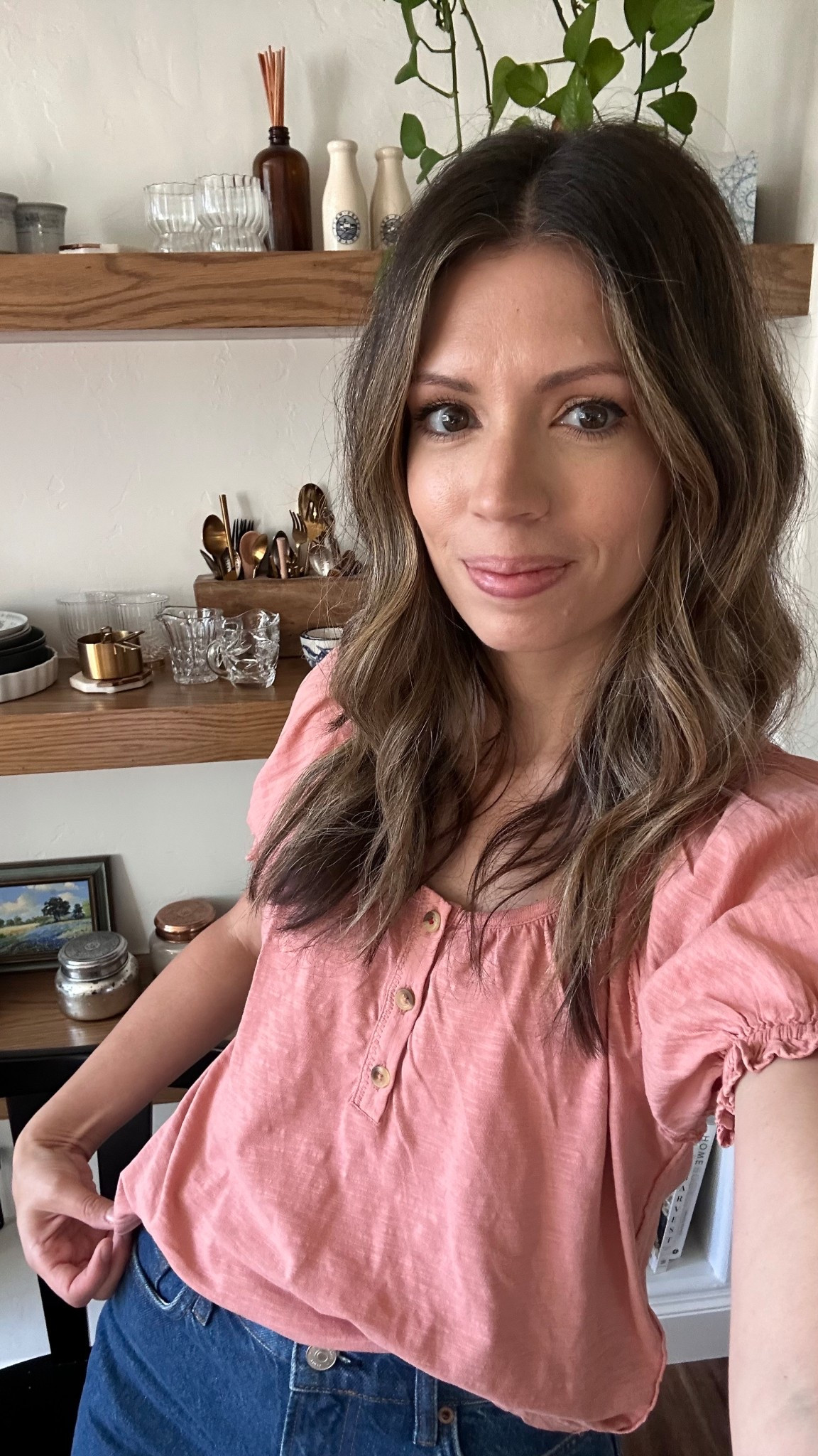 Filming day today and this new top is so cool and comfortable! I think I’ll be wearing this one a lot this summer ☀️ 

#LTKWorkwear #LTKFamily #LTKSeasonal