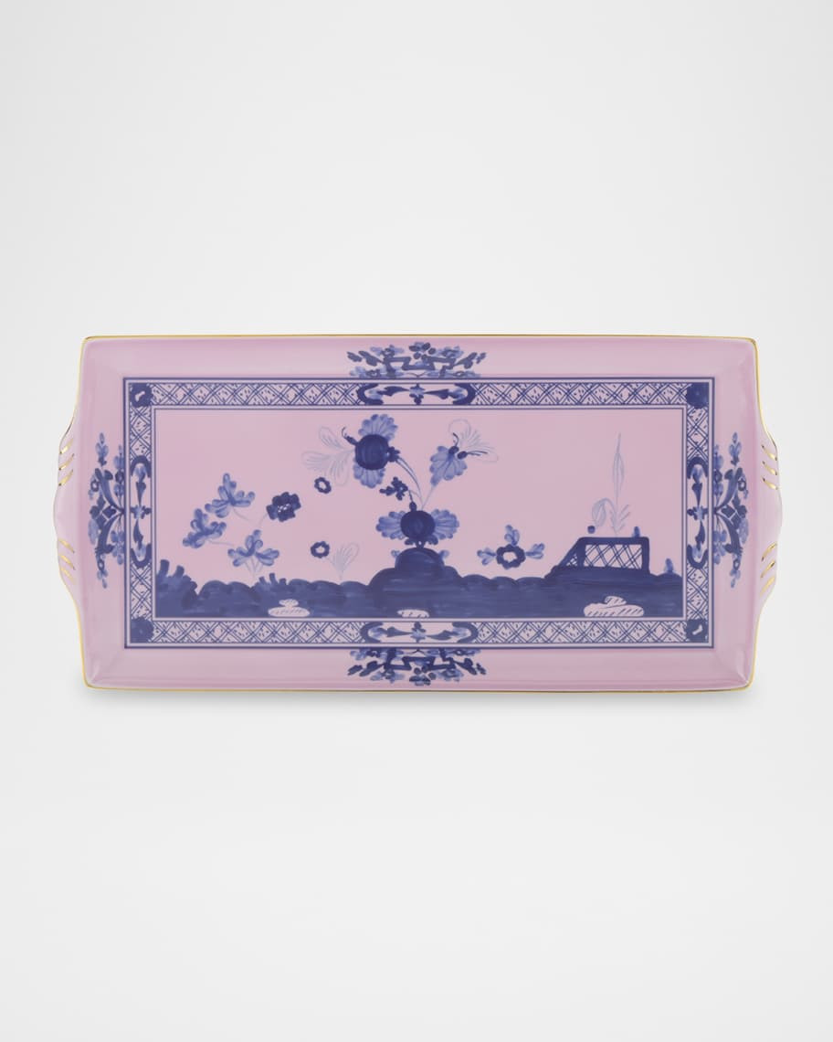 GINORI 1735 Oriente Italiano Azalea Large Service Tray | Neiman Marcus