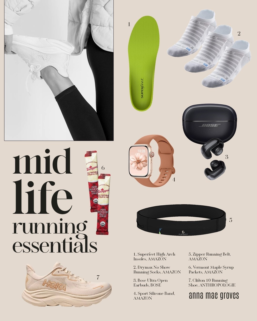 Rob convinced me to do a marathon with him 🫠 So naturally I have collected some essentials that make running better in midlife!

#LTKfitnessgoals #LTKOver40 #LTKActive