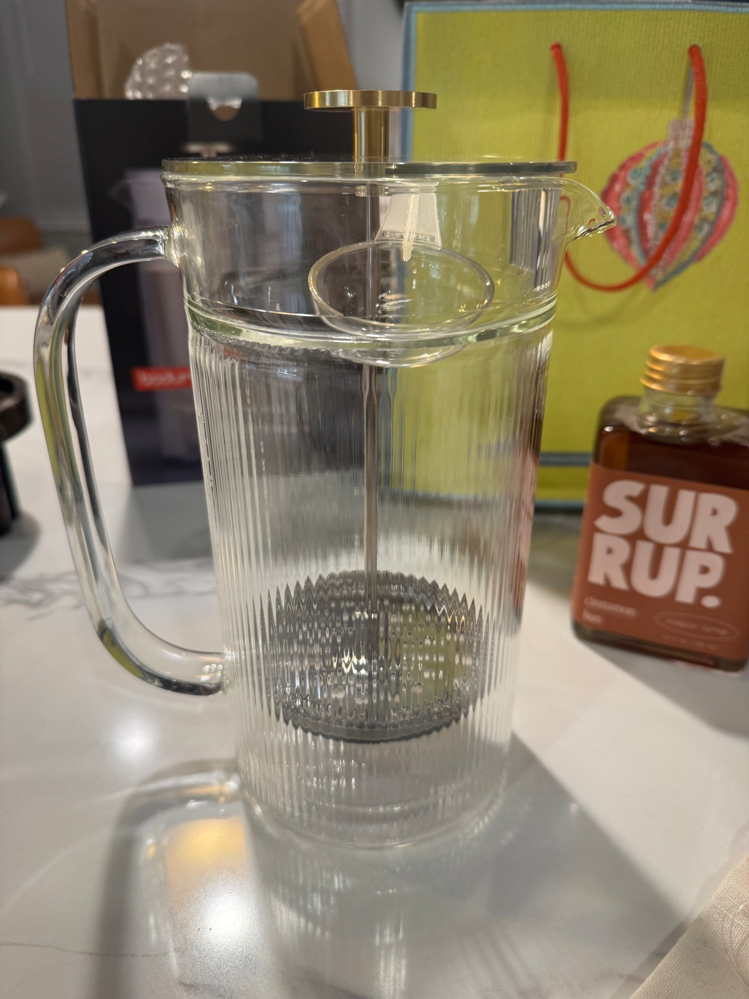 NEW FRENCH PRESS ☕️ It was finally time to retire my 12+ year old French press for a little upgrade! Love this double wall ribbed glass French press with gold details. Makes my morning ritual that much more fun! Perfect gift idea for the coffee lover in your life, or for your post-dinner coffee’s with all your guests this holiday season. 🎁🎄 #LTKfindsunder100 #LTKfindsunder50 

#LTKmorningroutine #LTKGiftGuide #LTKHoliday