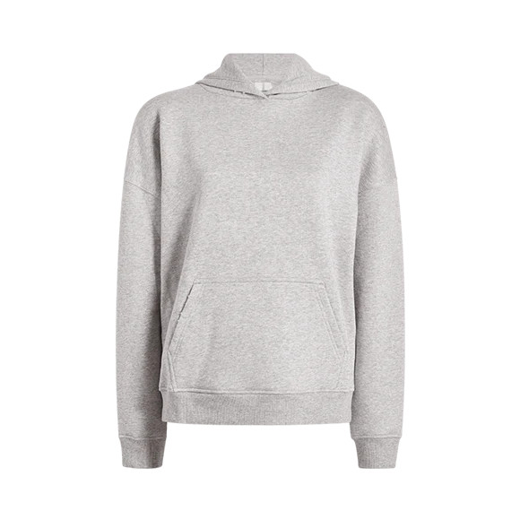 Vintage Fleece Hoodie | Heather Grey | Nuuds US