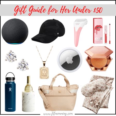Gifts for Her Under $50 

Gift guide | Christmas gifts | gifting | Lululemon | Fenty Beauty | Nordstrom 

#LTKSeasonal #LTKstyletip #LTKHoliday