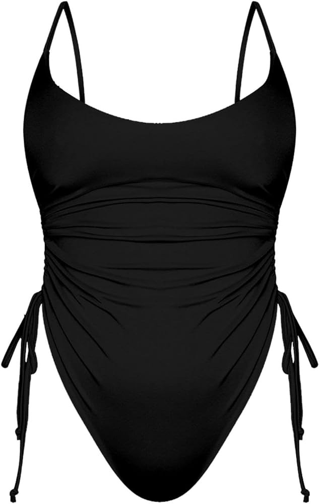 Women's Sexy One Piece Bathing Suit Tummy Control Swimsuit | Amazon (US)