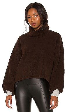 Free People Elk Mountain Pullover in Espresso Beans from Revolve.com | Revolve Clothing (Global)