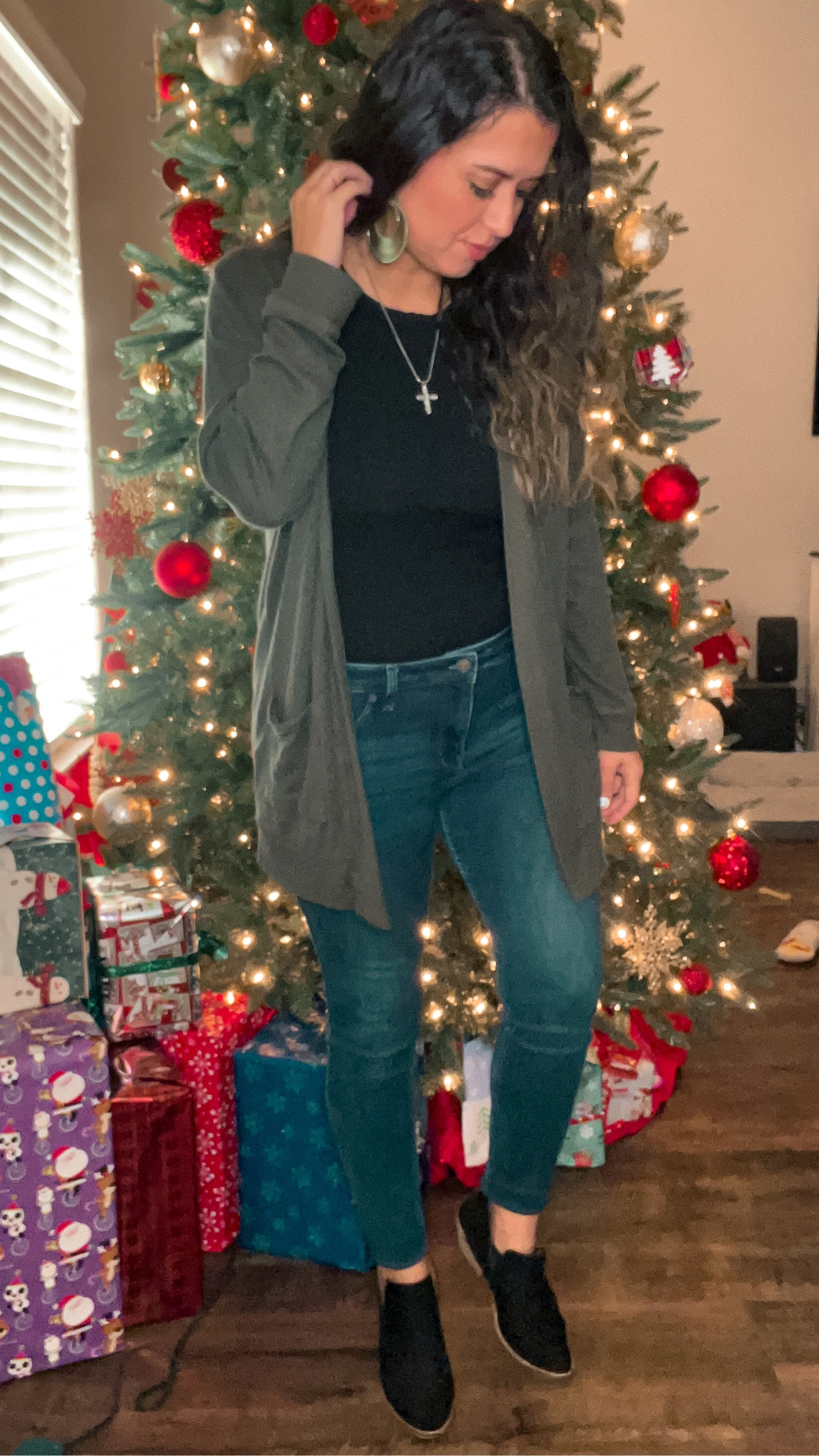 Green + black 


#LTKunder50 #LTKunder100 #LTKcurves