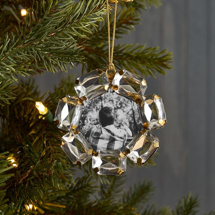 Jeweled Framed Ornament | West Elm (US)