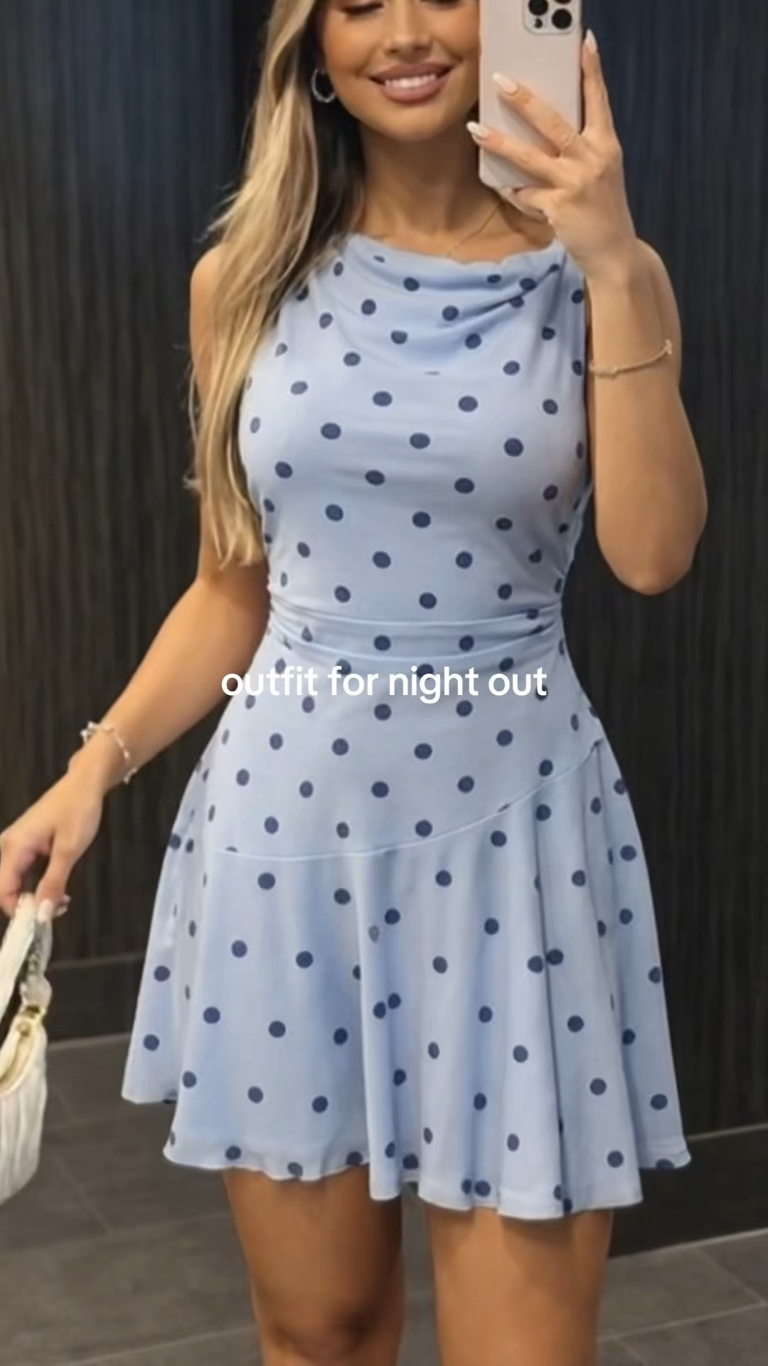This blue polka dot dress is everything!!

#LTKdresses #LTKpartywear